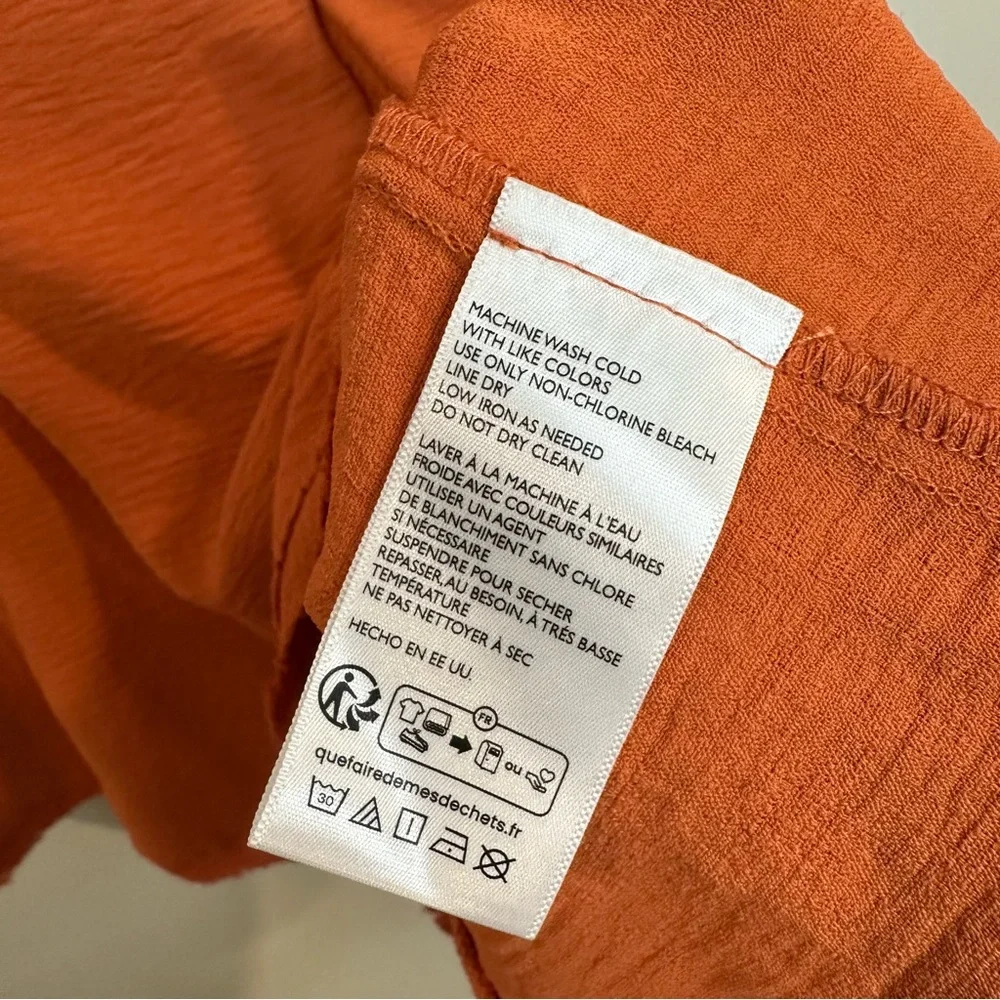 Kimchi Blue Women’s Blair Orange Mini Dress Size M NWOT - Picture 11 of 13